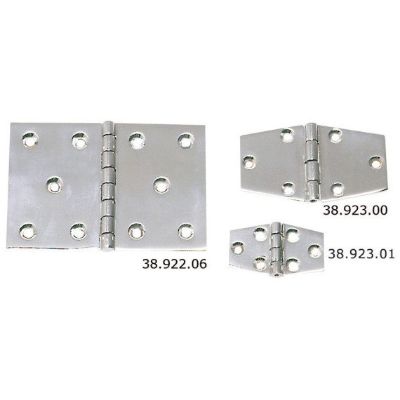 S.S hinge 96x56 mm