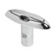 Osculati Push-up mini-cleat mirror-polished AISI316 89x31mm