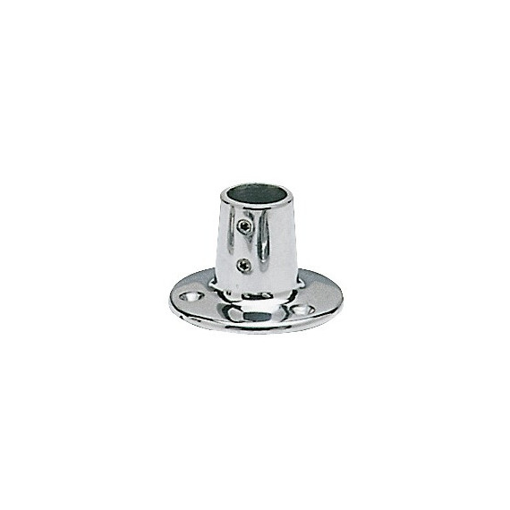 S.S pulpit base straight 22mm