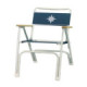 Osculati alum.fold.chair BEACH blue