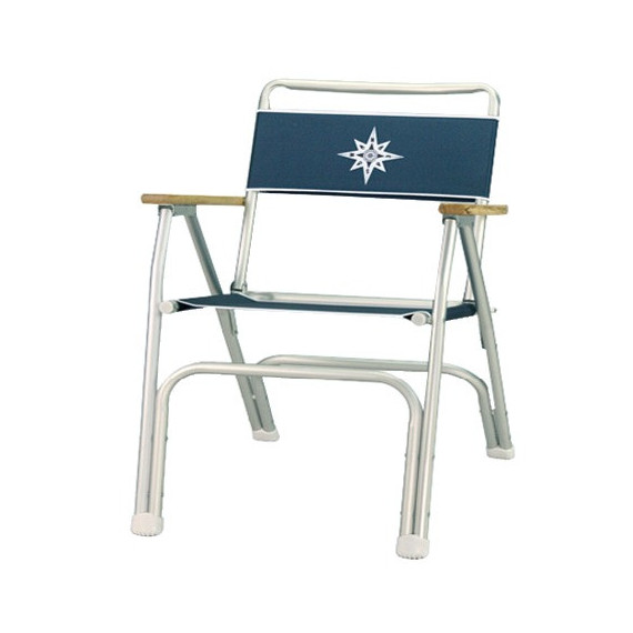 Osculati alum.fold.chair BEACH blue