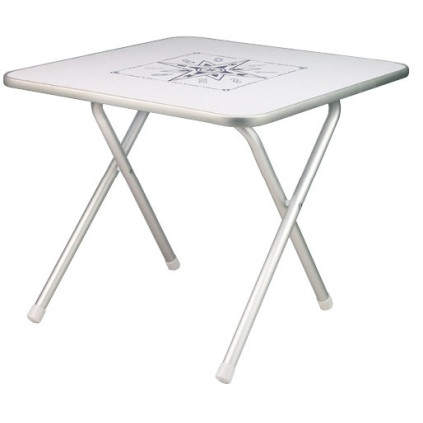 Osculati alum.fold.table 60x60 square