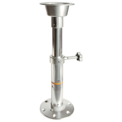 Osculati table pedestal 50-70cm aluminium