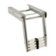 Osculati Telescopic foldaway standard ladder 4 step