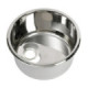 S.S round sink 330x180mm