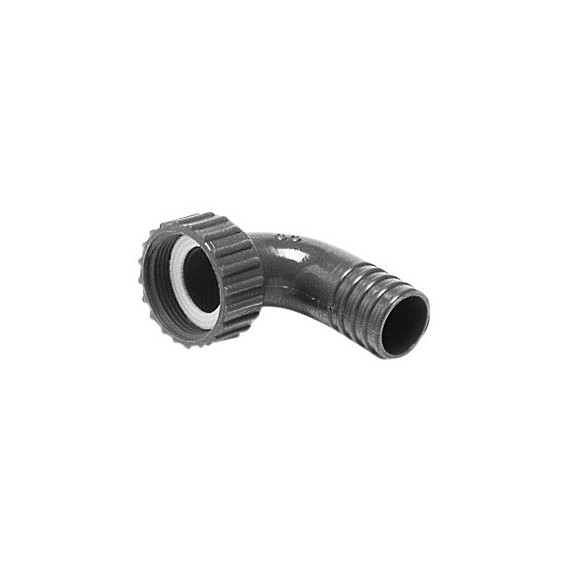 hose connector 90° 25mm