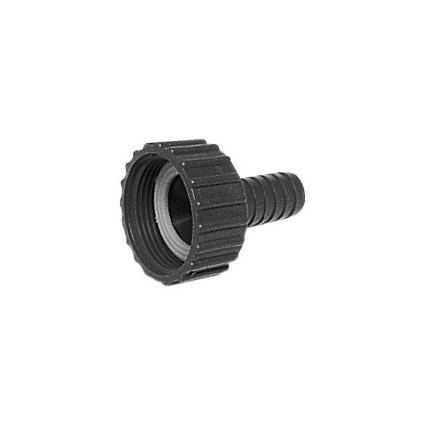 Swivelling hose adaptor 90° 30 mm