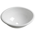 Oval plexiglas sink 370x290x150 mm