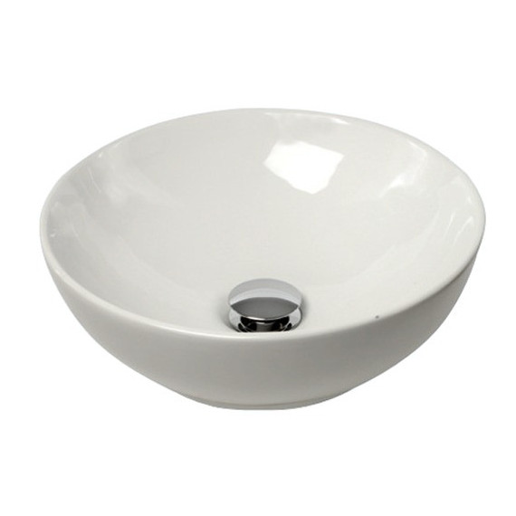 Ceramic hemispherical sink surface mounting Ø410mm