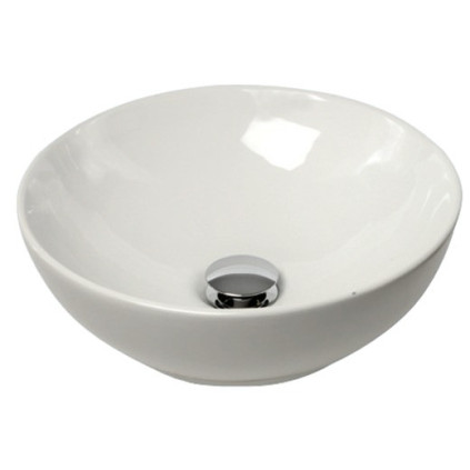 Ceramic hemispherical sink surface mounting Ø410mm