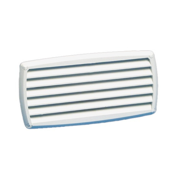 white ABS vent 201x101 mm