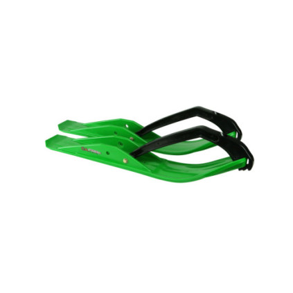 C&A PRO Skis MINI Green (Pair)