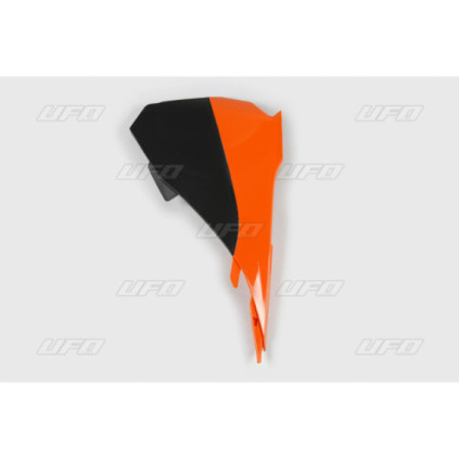 UFO Air box cover left side KTM SX85 13-17 Orange/Black (13-14)