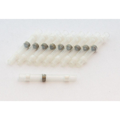 Hyper Connector butt slice White 10pcs 0.2-0.7mm2