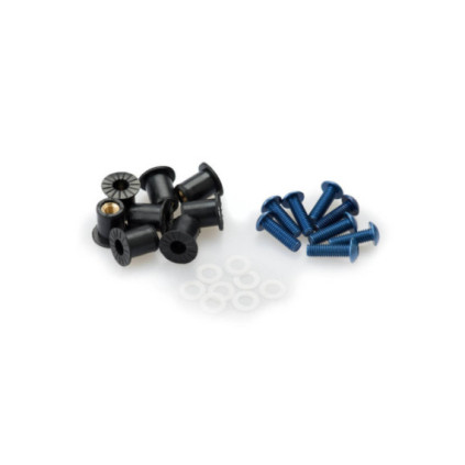 Puig Screw Kit C/Blue