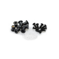 Puig Screw Kit whit silentblocks C/Black