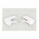 UFO Radiator covers KX65 00- White 047