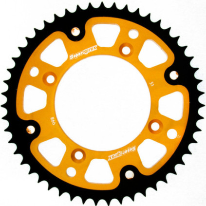 Supersprox Stealth Rear sprocket SU RM80/85, YA YZ80/85 Gold 52