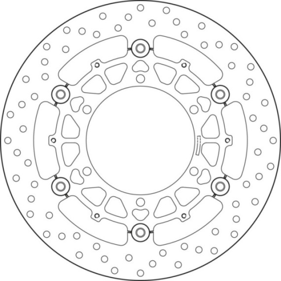 Brembo Serie Oro brakedisc floating