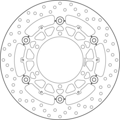 Brembo Serie Oro brakedisc floating