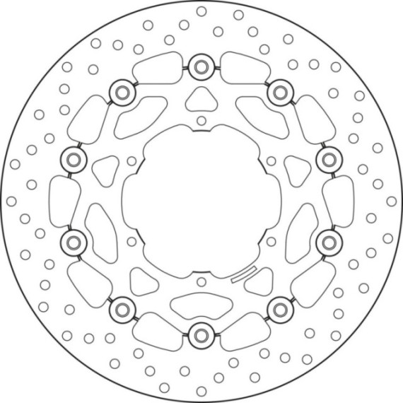 Brembo Serie Oro brakedisc floating