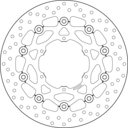 Brembo Serie Oro brakedisc floating