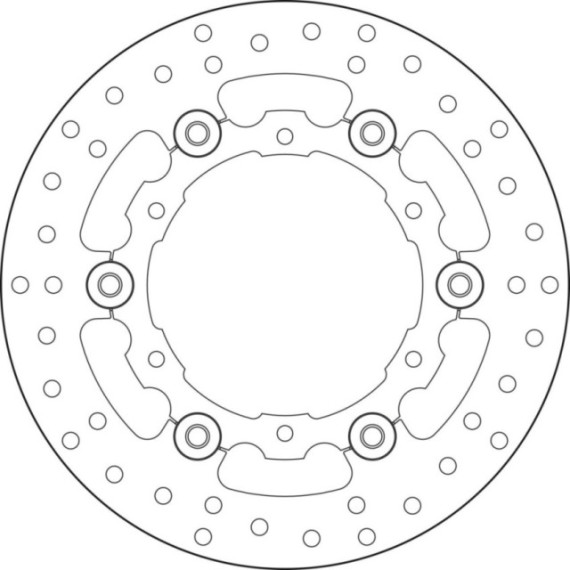 Brembo Serie Oro brakedisc floating