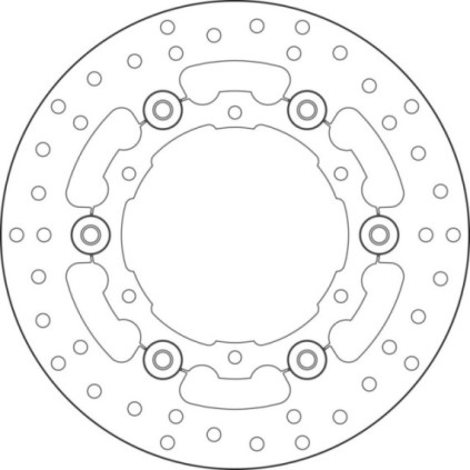 Brembo Serie Oro brakedisc floating