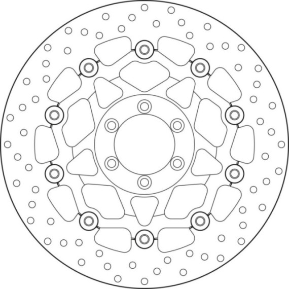 Brembo Serie Oro brakedisc floating