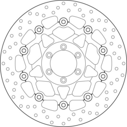 Brembo Serie Oro brakedisc floating