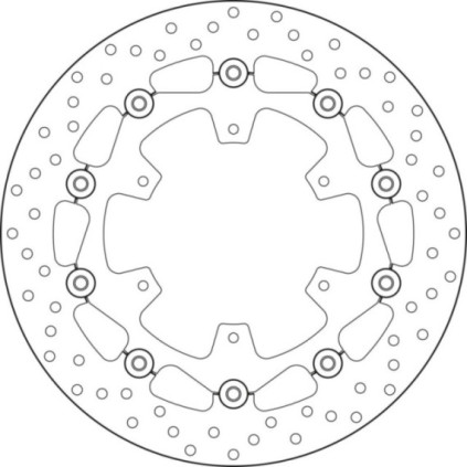 Brembo Serie Oro brakedisc floating