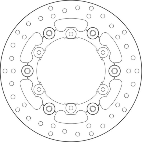 Brembo Serie Oro brakedisc floating