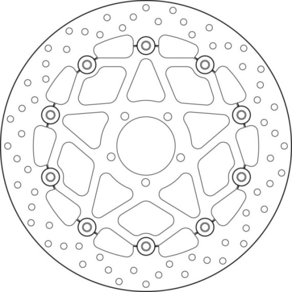 Brembo Serie Oro brakedisc floating