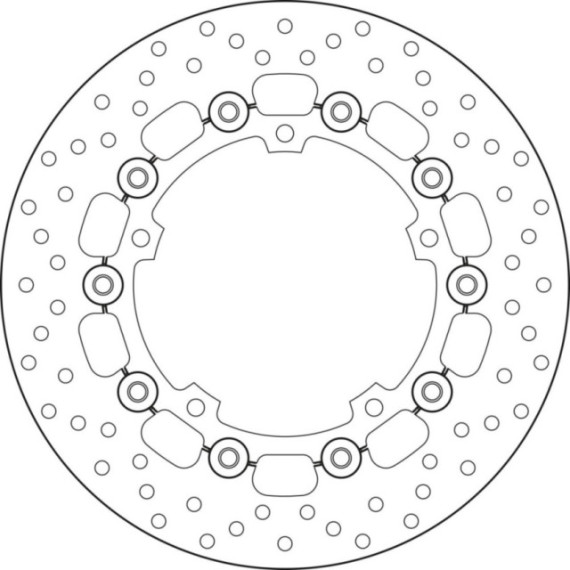 Brembo Serie Oro brakedisc floating