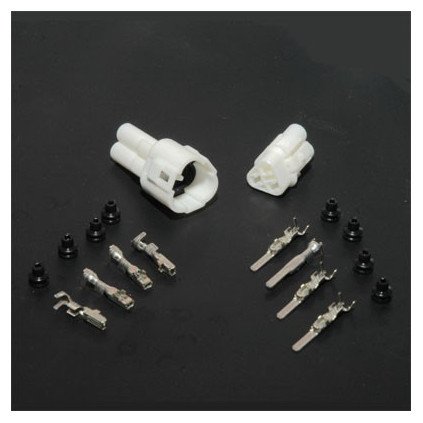 Electrosport 3-pin Sealed Connector Set WHITE