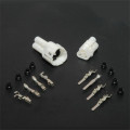 Electrosport 3-pin Sealed Connector Set WHITE