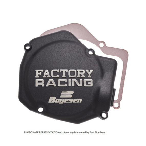 BOYESEN Factory Ignition cover YZ250 99- Black