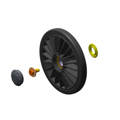 Camso Idler wheel 202mm (single bearing) 2013-