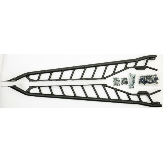 "Skinz Protube Running Boards Narrow Black Ski-Doo Summit 850 154/163"""