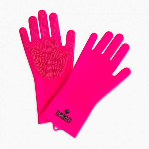 Muc-Off Deep Scrubber Gloves PINK L