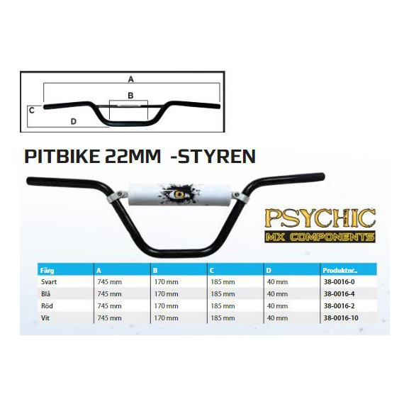 Psychic Pitbike handlebar black