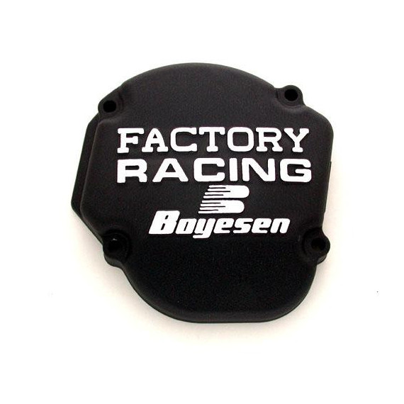 BOYESEN Factory Ignition cover Black CR250R 02-07