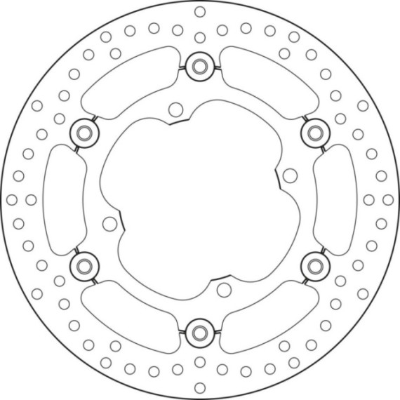 Brembo Serie Oro brakedisc floating