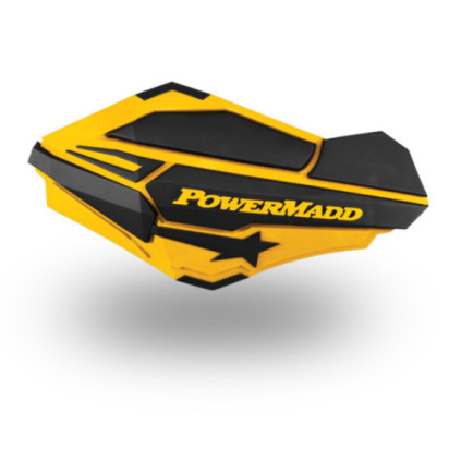 Powermadd Sentinel Handguards, Ski-Doo Yellow/Black