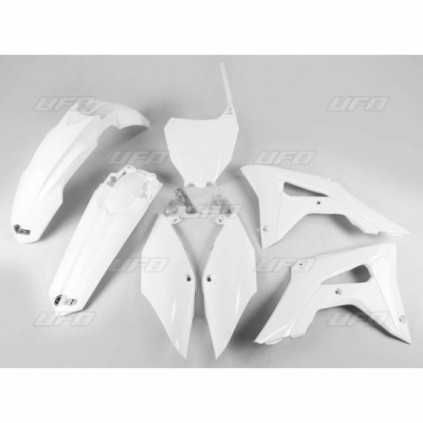 UFO Plastic kit 5-parts White 041 CRF250R 18- / CRF450R 2017-20 