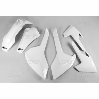 UFO Plastic kit 4-parts HVA TE/FE 125-501 2017-19  White 041