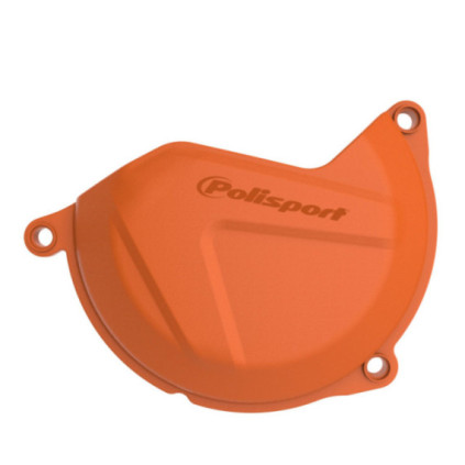 Polisport clutch cover protection SX-F 450/500 13-15, EXC 450/500 12-16 orange (