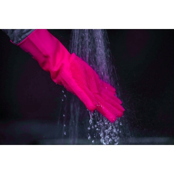 Muc-Off Deep Scrubber Gloves PINK L