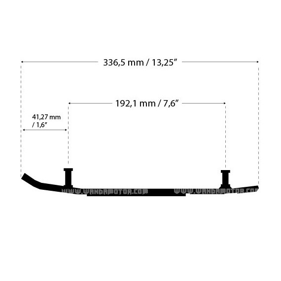 "Sno-X Ripper Four Runner 4"" Hardmetal"