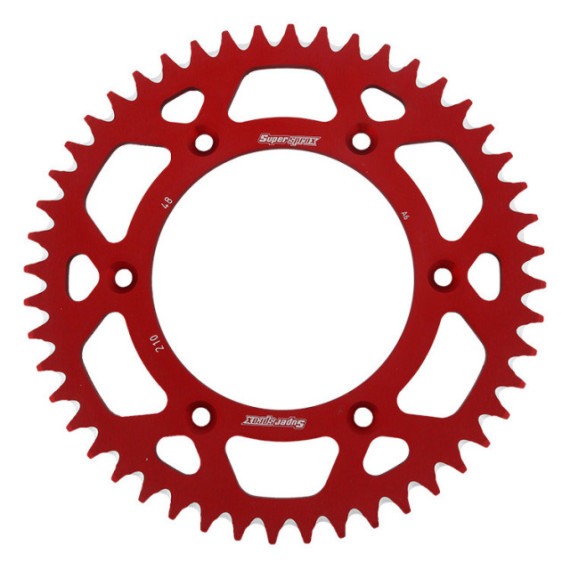 Supersprox Alu Rear sprocket HO CR/CRF Red 48